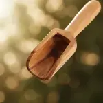 Small Olive Wood Scoop - Image 9
