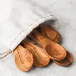 Small Olive Wood Spoon - Image 4