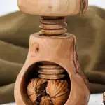 Handmade Olive Wood Nut Cracker - Image 8