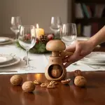 Handmade Olive Wood Nut Cracker - Image 7