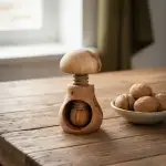 Handmade Olive Wood Nut Cracker - Image 6