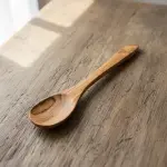 Handmade Olive Wood Salad Spoon - Image 7