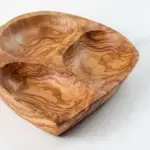 Olive Wood Divided Serving Dish - Image 9