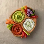 Olive Wood Divided Serving Dish - Image 10