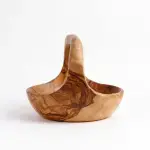 Wooden Fruit Basket with Handle - Image 5
