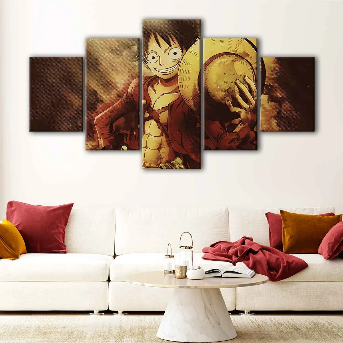 Monkey D Luffy canvas art