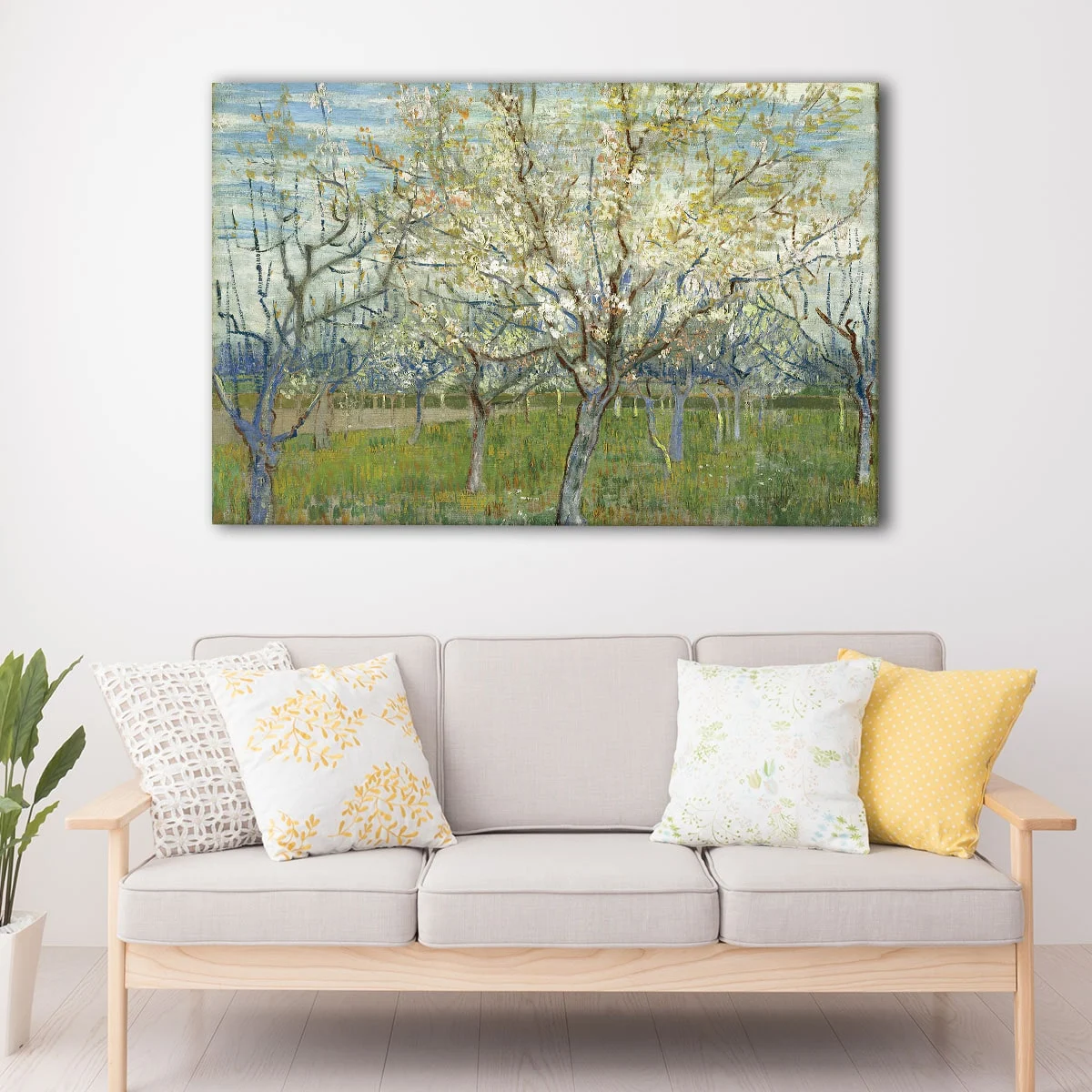 The Pink Orchard canvas art