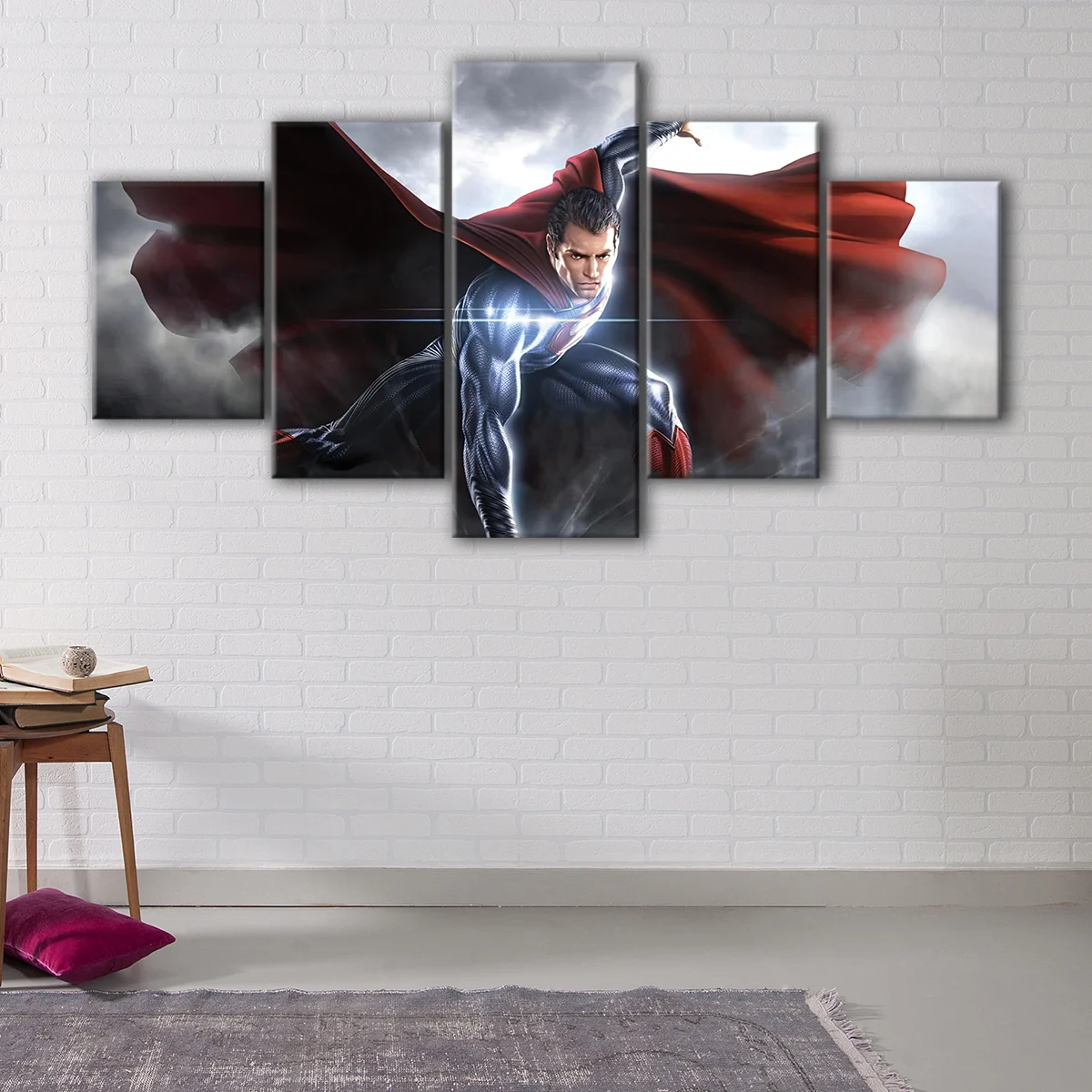 Superman Fury canvas art