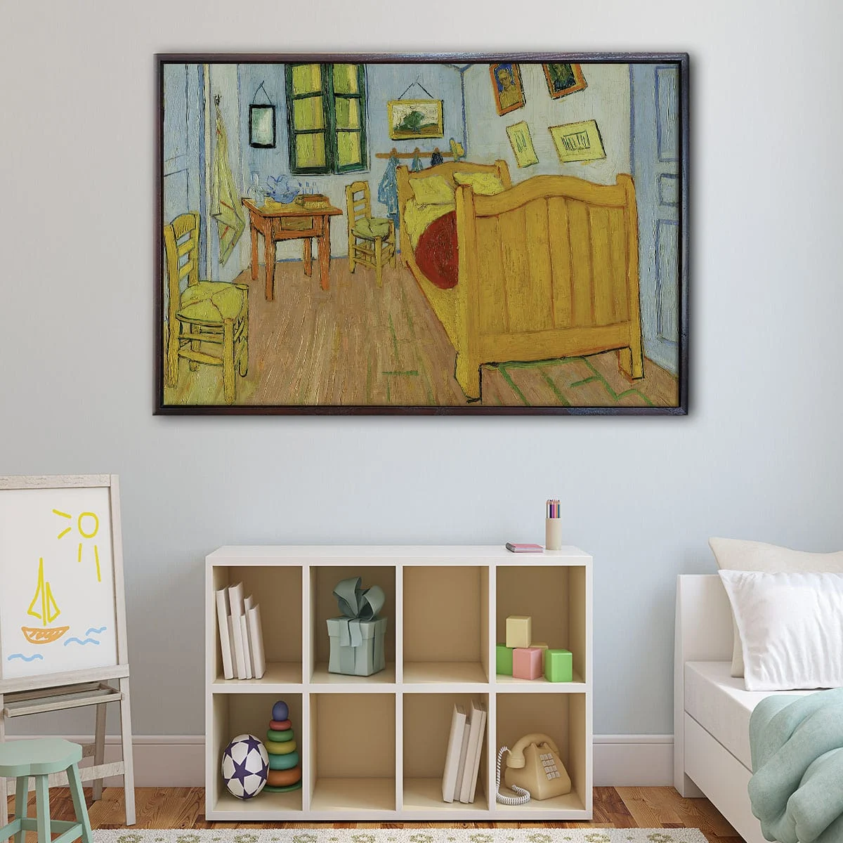 Bedroom in Arles canvas art