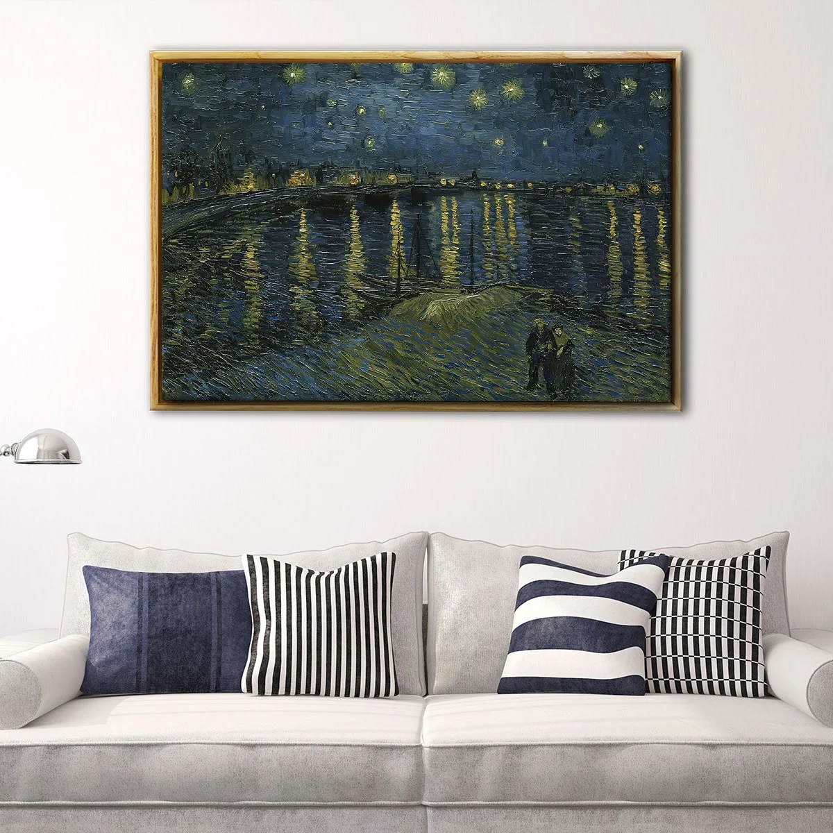 Starry Night Over the Rhone canvas art