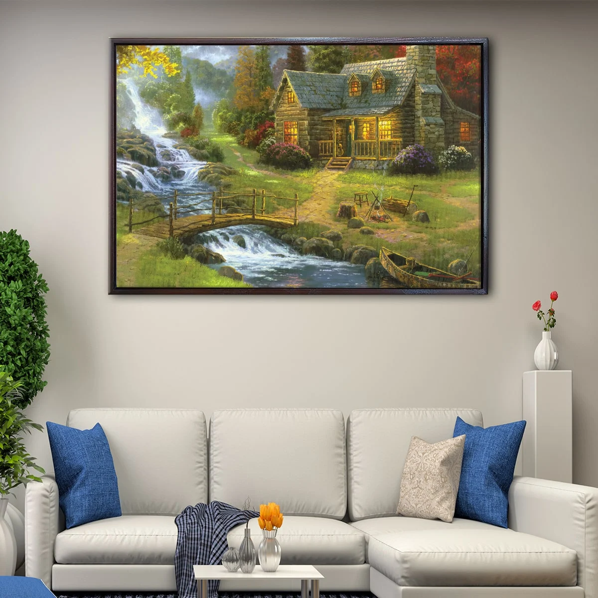 Mountain Paradise canvas art