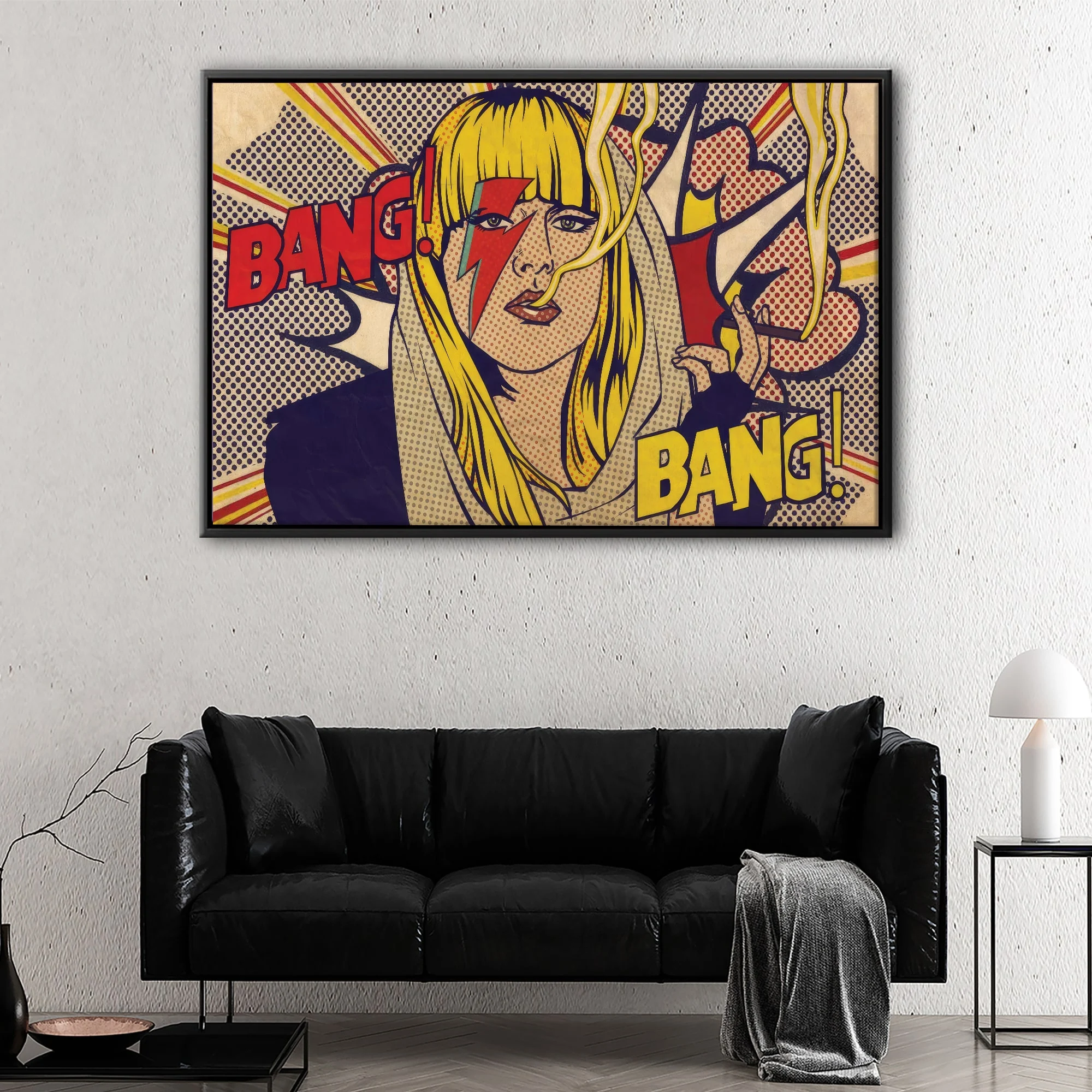 Pop Art Girl canvas art