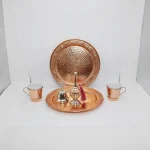 Handmade Copper Coffee Set Gift Box - Image 3
