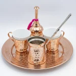 Copper and Porcelain Coffee Gift Set - Image 4
