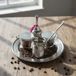 Copper and Porcelain Coffee Gift Set - Image 5